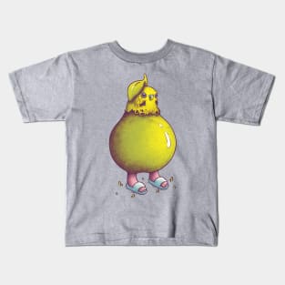 Pearrot - Cute Budgie Pear Parrot | Parakeet Budgerigar Birb TikTok Meme Kids T-Shirt